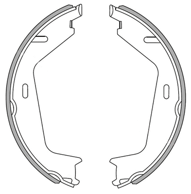 Brake Shoe Set (NS4017)