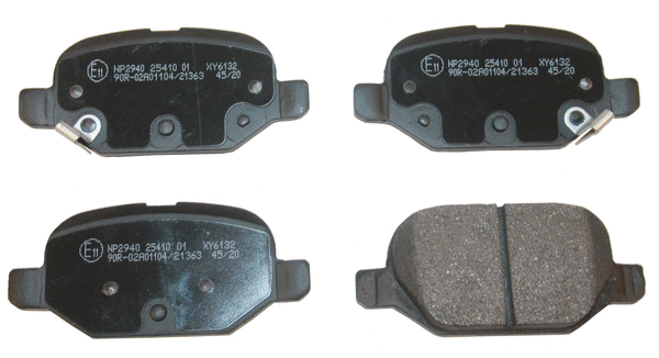 Brake Pad Set, disc brake (NP2940)