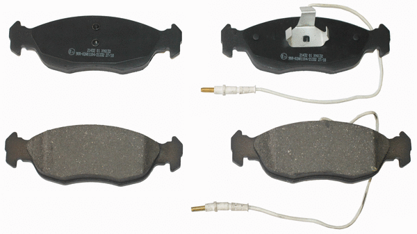 Brake Pad Set, disc brake (NP2191)