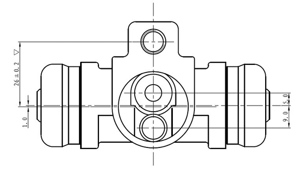 Wheel Brake Cylinder (NWC5024)