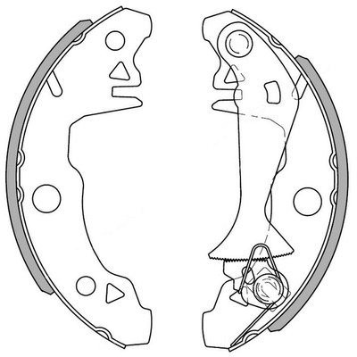 Brake Shoe Set (NS4100)