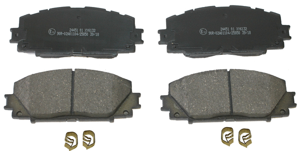 Brake Pad Set, disc brake (NP2865)
