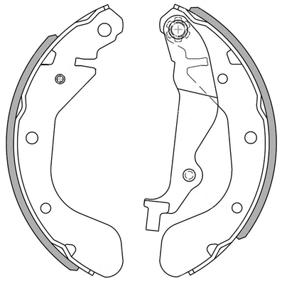 Brake Shoe Set (NS4053)