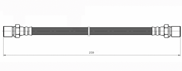 Brake Hose (NBH6004)