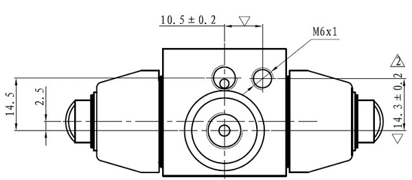 Wheel Brake Cylinder (NWC5067)