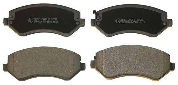 Brake Pad Set, disc brake (NP2921)