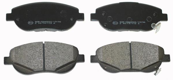 Brake Pad Set, disc brake (NP2552)