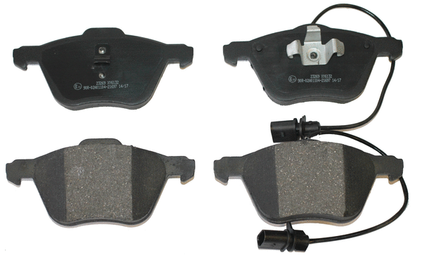 Brake Pad Set, disc brake (NP2737)
