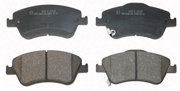 Brake Pad Set, disc brake (NP2531)
