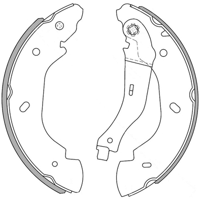 Brake Shoe Set (NS4021)