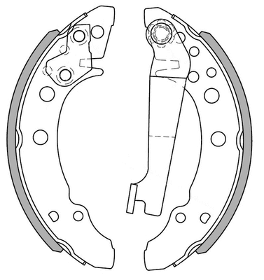 Brake Shoe Set (NS4068)
