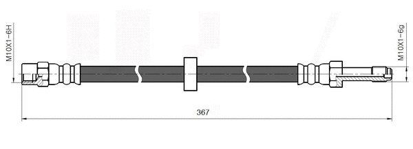 Brake Hose (NBH6020)