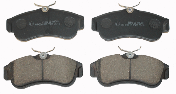 Brake Pad Set, disc brake (NP2091)
