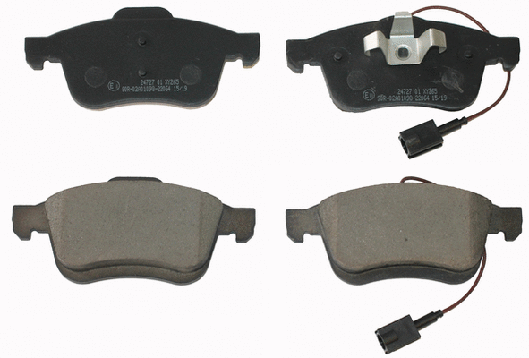 Brake Pad Set, disc brake (NP2554)