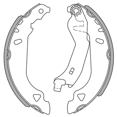 Brake Shoe Set (NS4070)