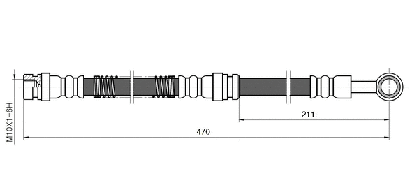 Brake Hose (NBH6012)