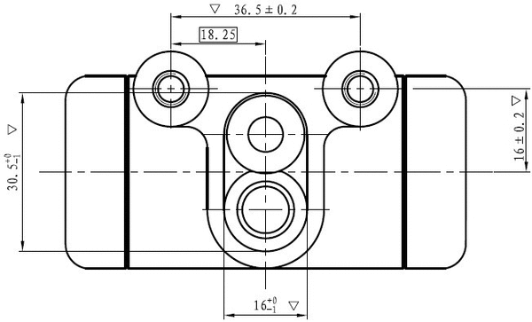 Wheel Brake Cylinder (NWC5051)
