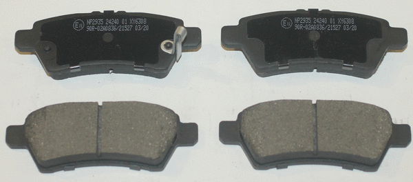 Brake Pad Set, disc brake (NP2935)