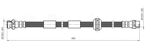 Brake Hose (NBH6003)