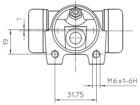 Wheel Brake Cylinder (NWC5053)