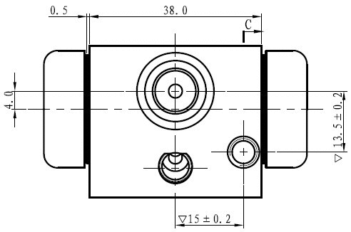 Wheel Brake Cylinder (NWC5069)