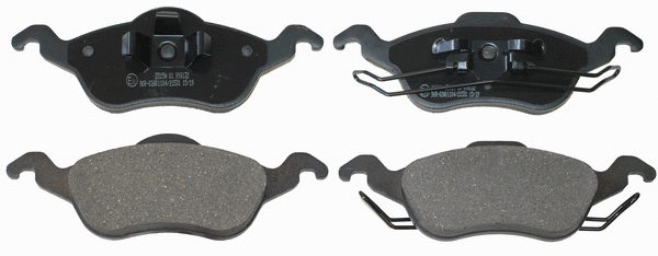 Brake Pad Set, disc brake (NP2003)