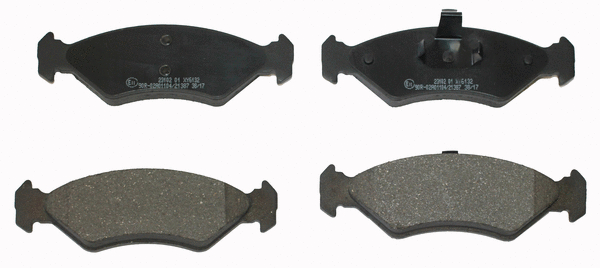 Brake Pad Set, disc brake (NP2140)