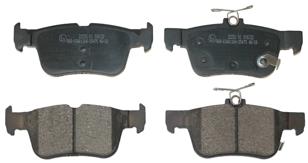 Brake Pad Set, disc brake (NP2761)