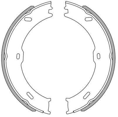Brake Shoe Set (NS4010)