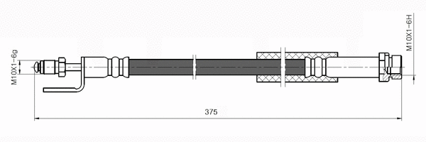 Brake Hose (NBH6084)