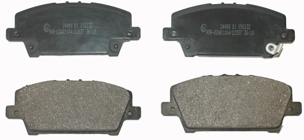 Brake Pad Set, disc brake (NP2053)