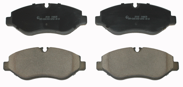 Brake Pad Set, disc brake (NP2070)