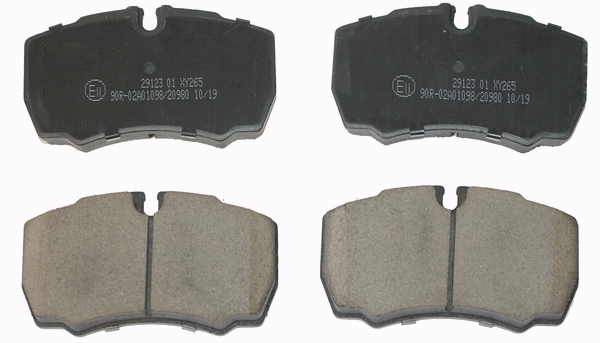 Brake Pad Set, disc brake (NP2073)