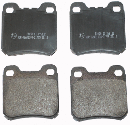 Brake Pad Set, disc brake (NP2046)