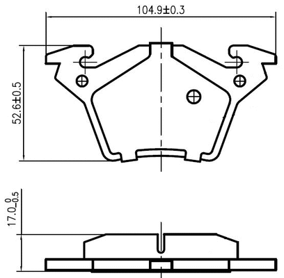 Brake Pad Set, disc brake (NP2985)