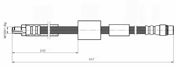 Brake Hose (NBH6002)