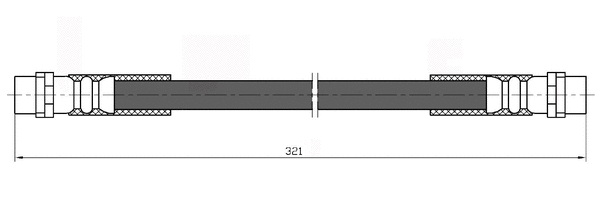 Brake Hose (NBH6018)