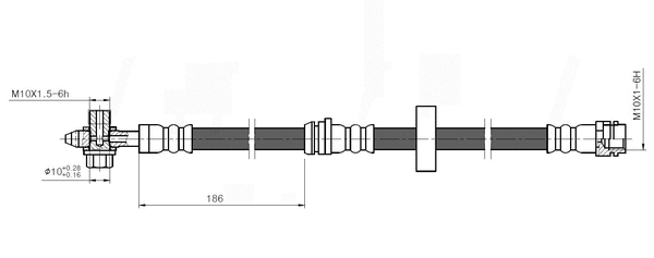 Brake Hose (NBH6023)