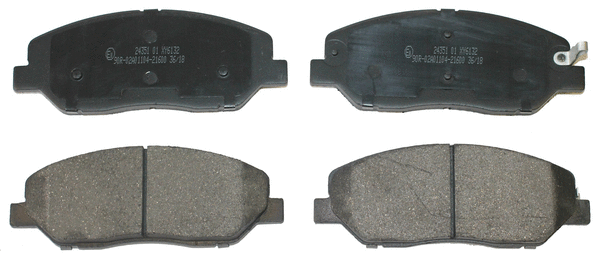 Brake Pad Set, disc brake (NP2720)