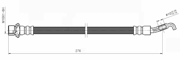 Brake Hose (NBH6098)