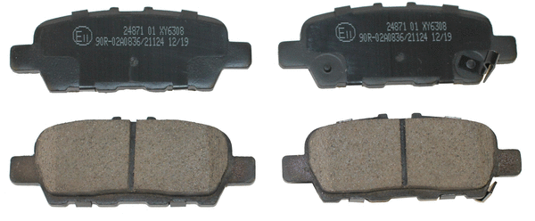 Brake Pad Set, disc brake (NP2835)