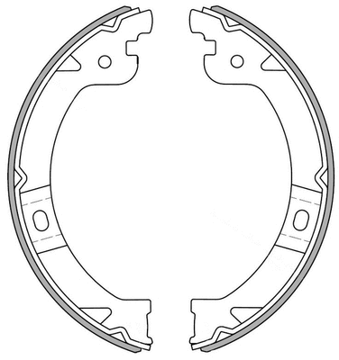 Brake Shoe Set (NS4026)