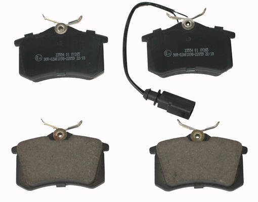 Brake Pad Set, disc brake (NP2101)