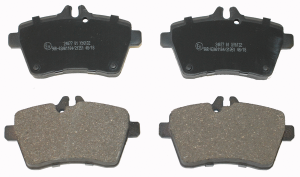 Brake Pad Set, disc brake (NP2512)
