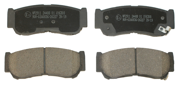 Brake Pad Set, disc brake (NP2911)