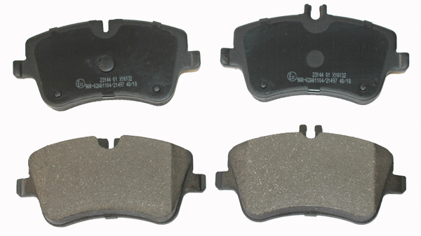 Brake Pad Set, disc brake (NP2081)