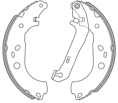 Brake Shoe Set (NS4015)