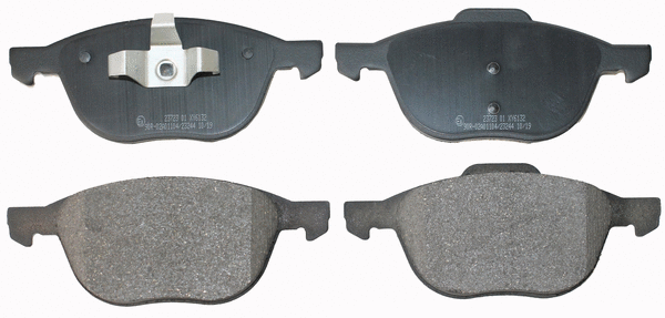 Brake Pad Set, disc brake (NP2002)