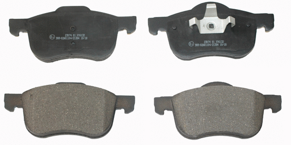 Brake Pad Set, disc brake (NP2088)