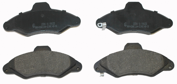 Brake Pad Set, disc brake (NP2165)